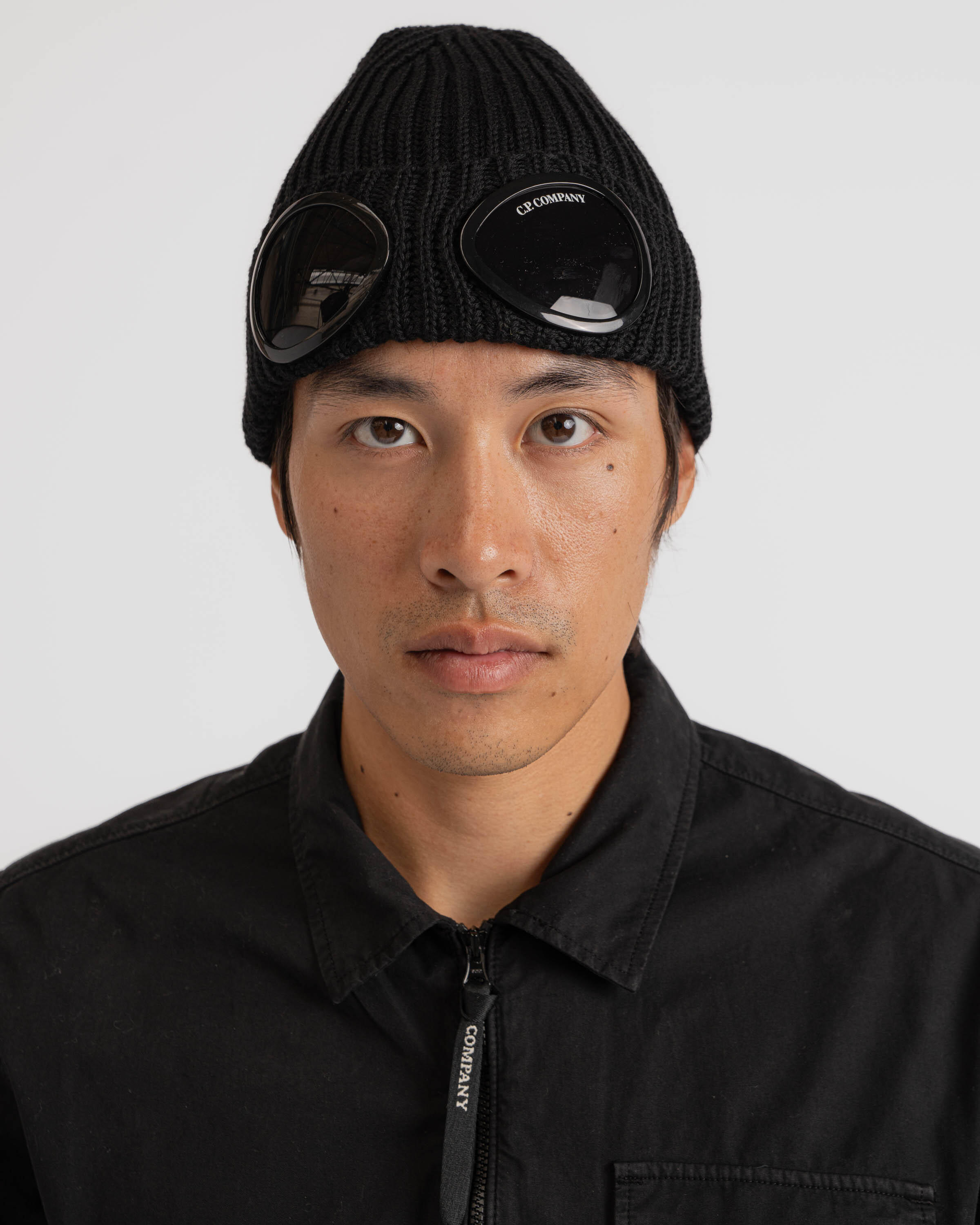 C.P. Company EXTRA FINE MERINO WOOL GOGGLE BEANIE C.P. Company EXTRA FINE MERINO WOOL GOGGLE BEANIE